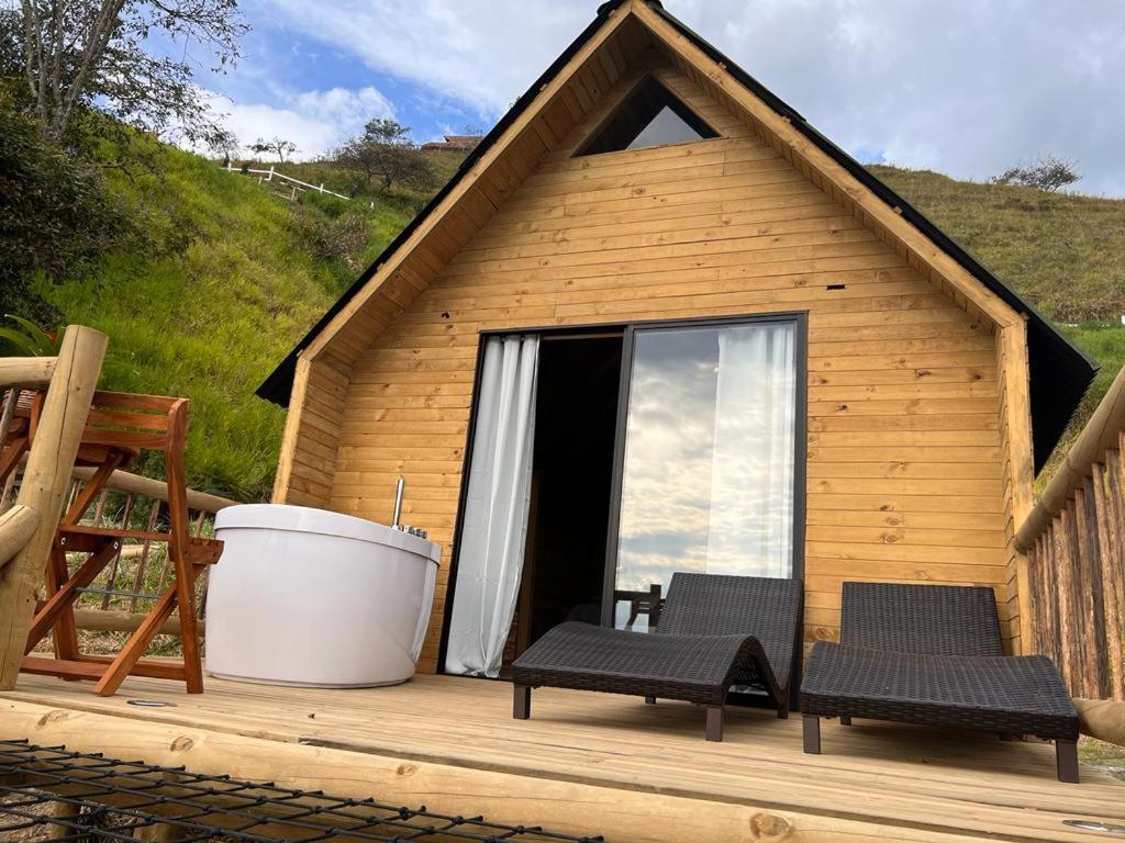 Nalua Glamping Y Hotel San Jerónimo 外观 照片