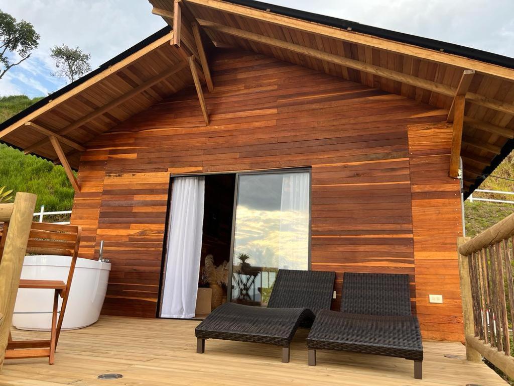Nalua Glamping Y Hotel San Jerónimo 外观 照片