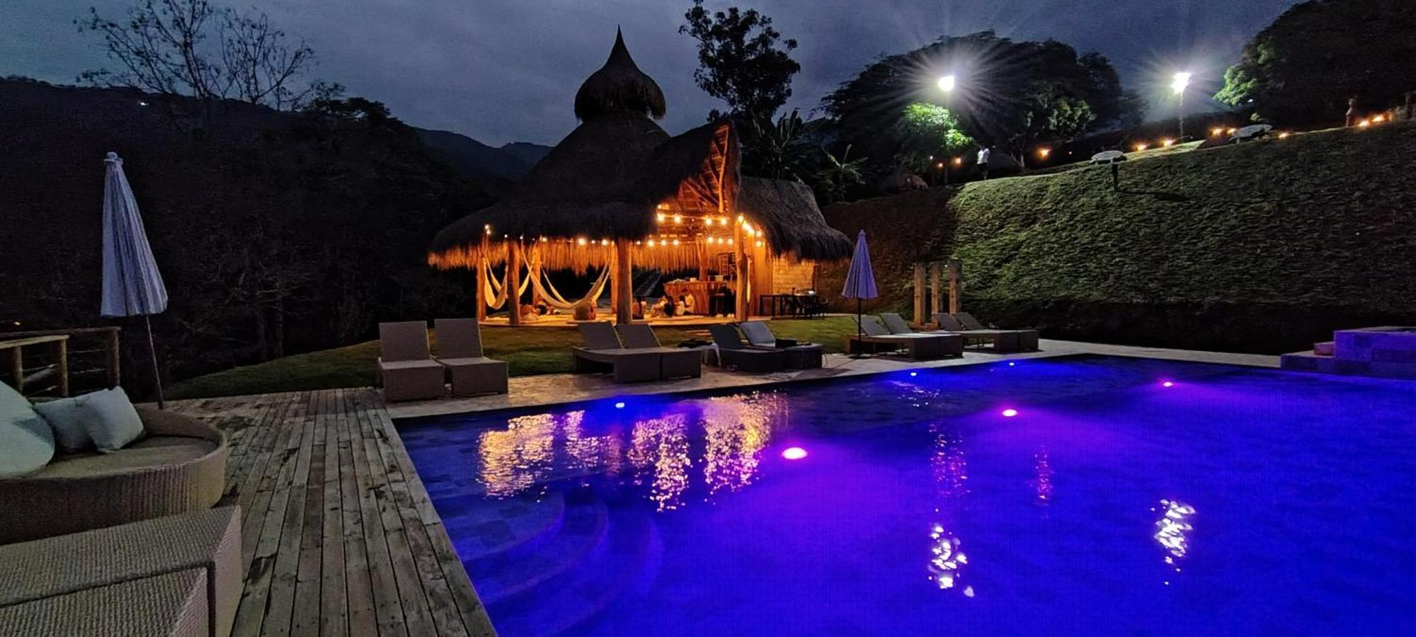 Nalua Glamping Y Hotel San Jerónimo 外观 照片